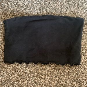 Black tube top XS